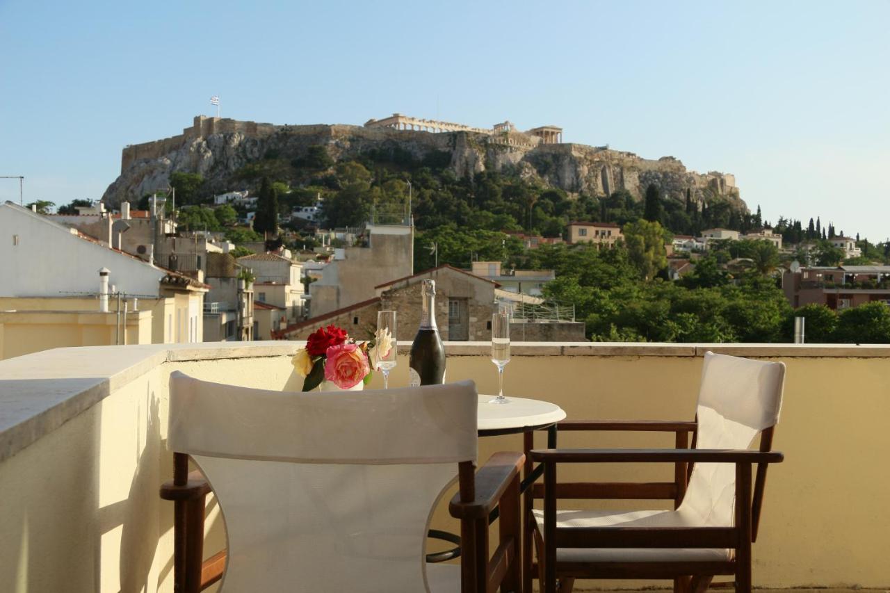 Prestige Penthouse - Breathtaking Parthenon Views In Plaka Apartment Athens Exterior photo