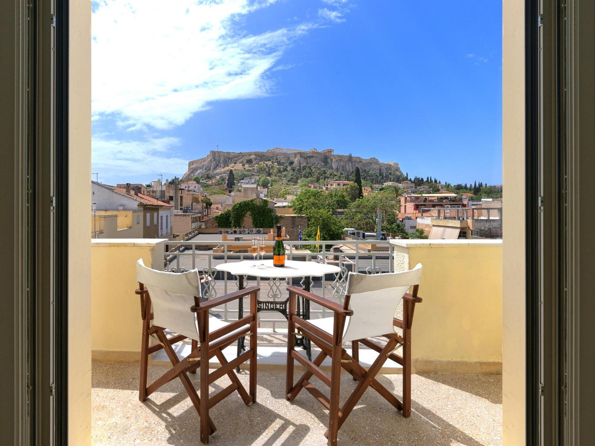 Prestige Penthouse - Breathtaking Parthenon Views In Plaka Apartment Athens Exterior photo