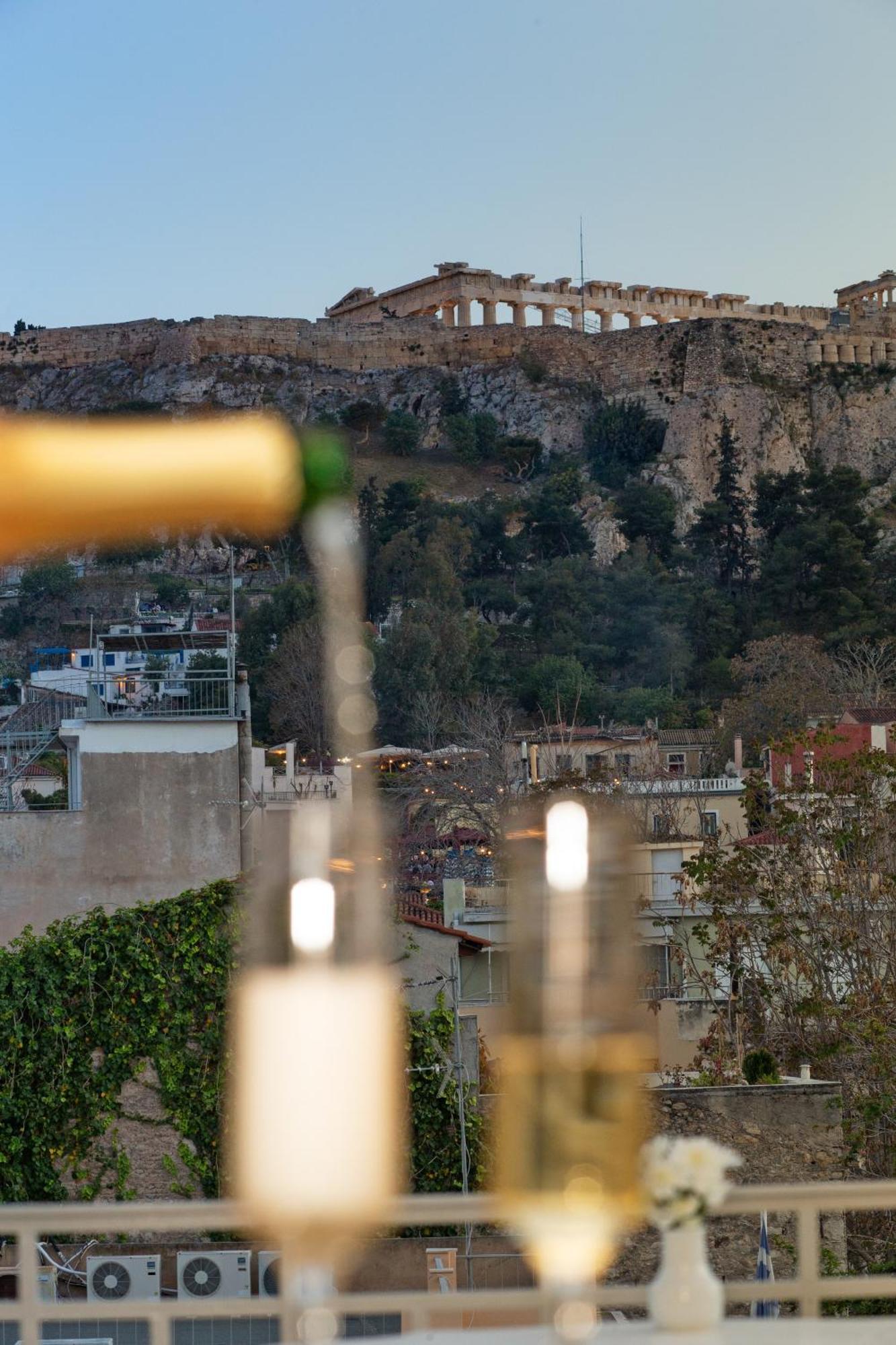 Prestige Penthouse - Breathtaking Parthenon Views In Plaka Apartment Athens Exterior photo